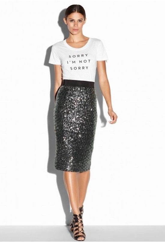 milly holiday looks pencil skirt